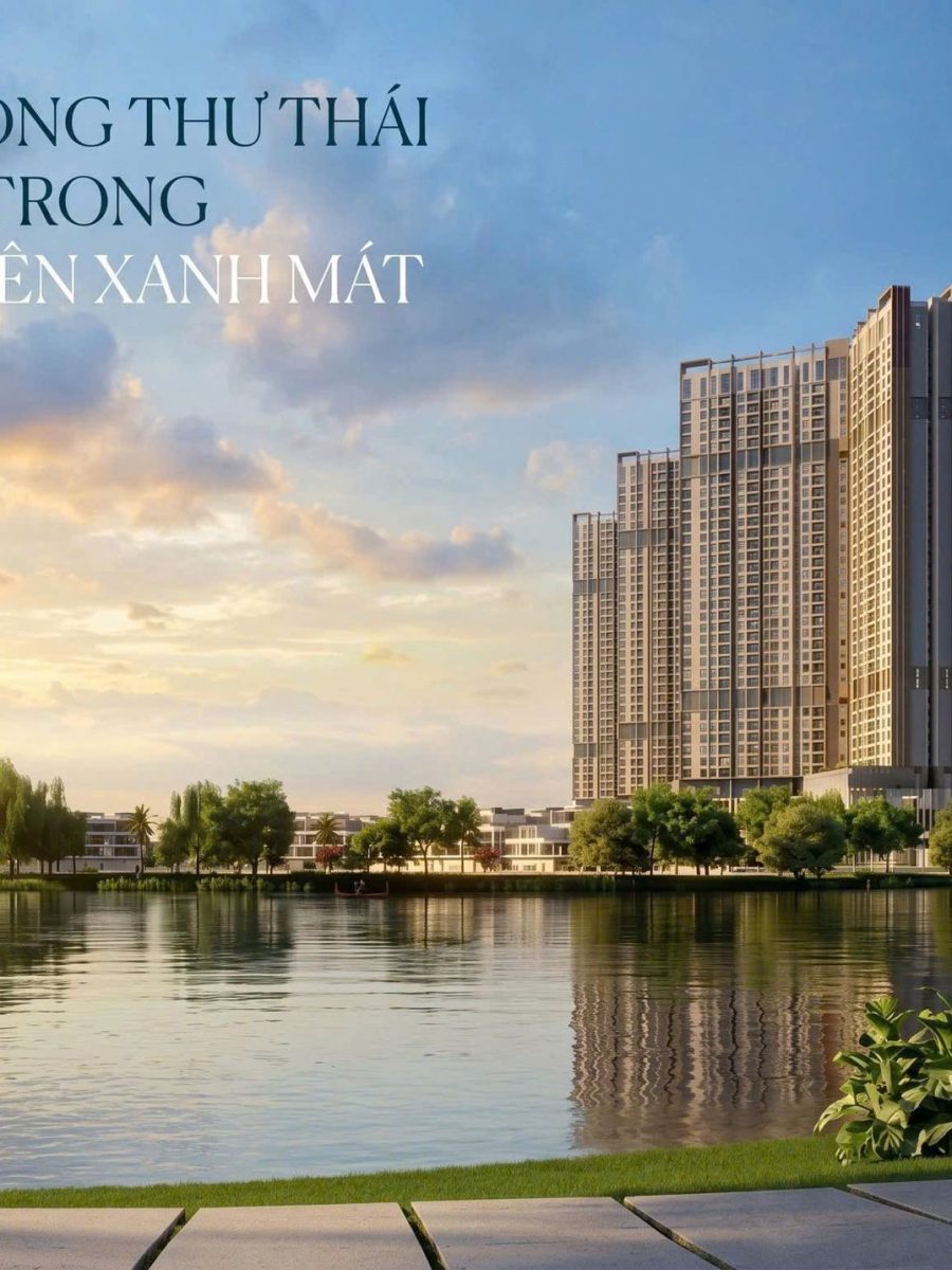 Cuộc sống thư thái ven hồ trong công viên xanh mát — Gamuda Central Park (HH2) Yên Sở