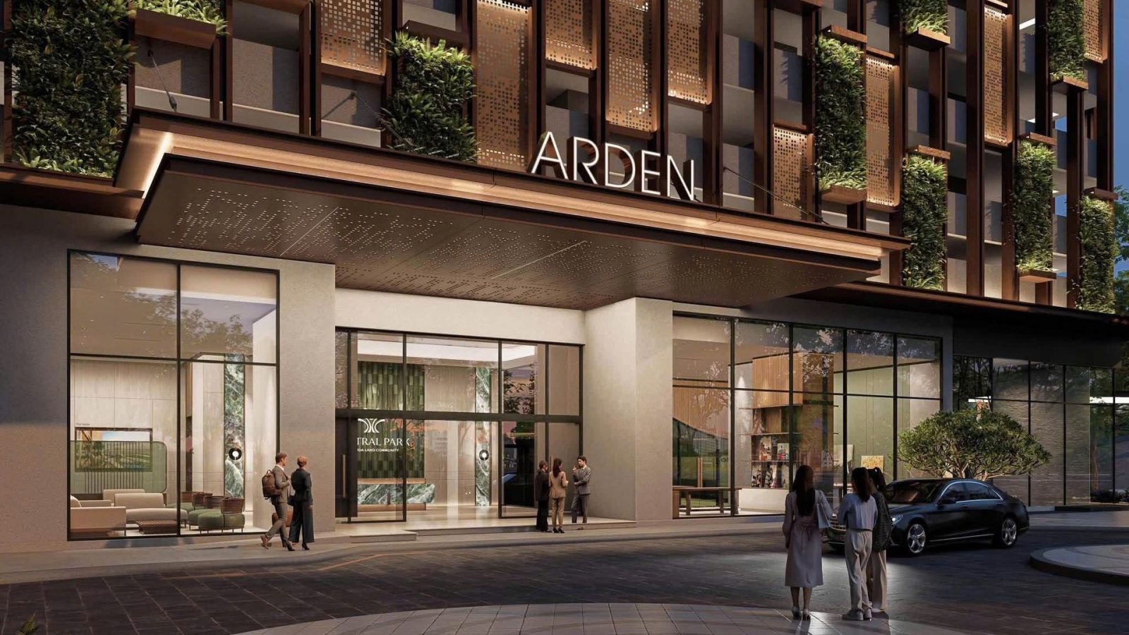Sảnh đón tòa Arden