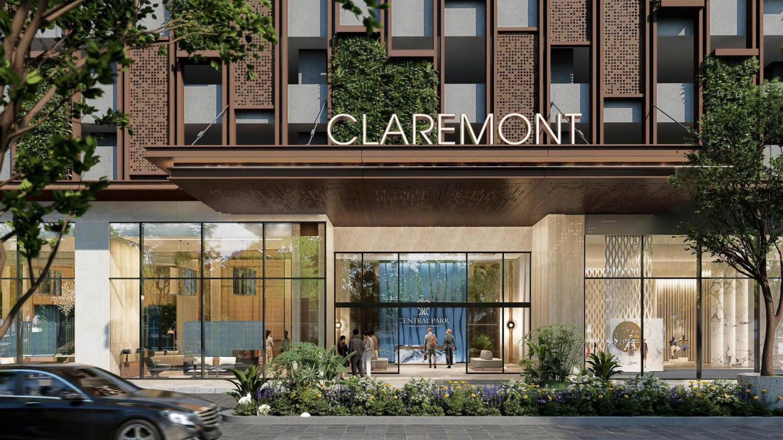 Sảnh đón tòa Claremont