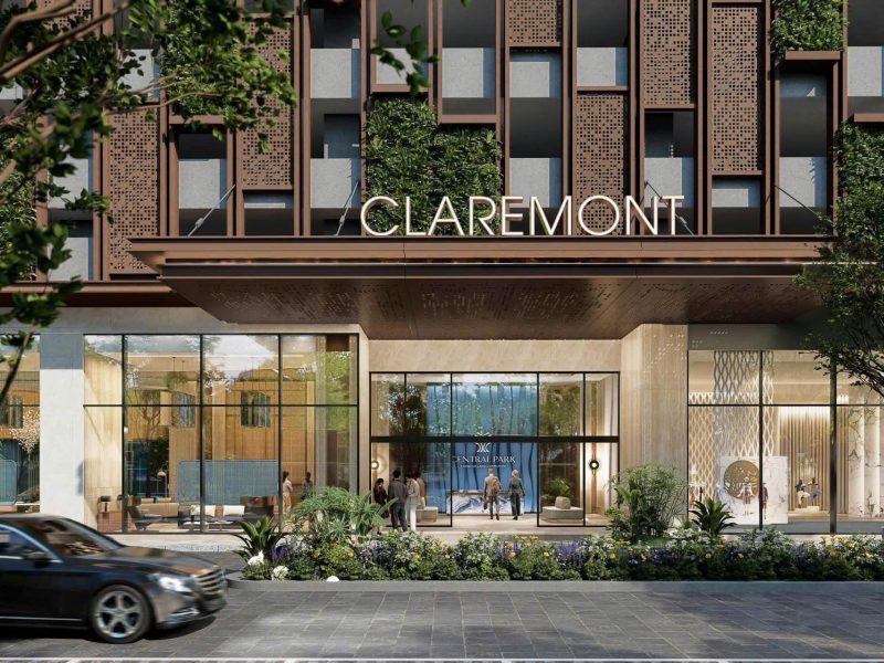 Sảnh đón tòa Claremont